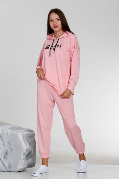 Nisanca Women's Seasonal Hoodie Tracksuit Set - Home Wear - photo 5