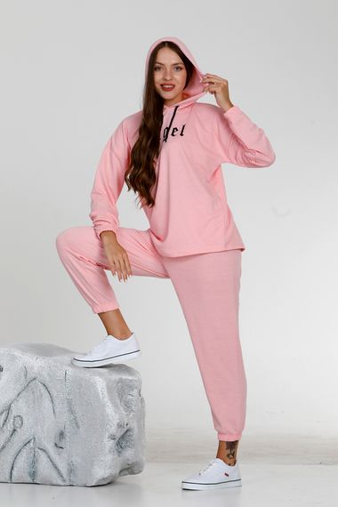 Nisanca Women's Seasonal Hoodie Tracksuit Set - Home Wear - photo 4