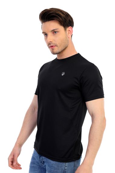 Men's Micro Polyester Performance Walking Training Athlete T-Shirt - photo 2