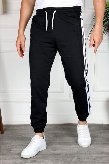 Men's Gray Three Stripe Tracksuit - photo 5