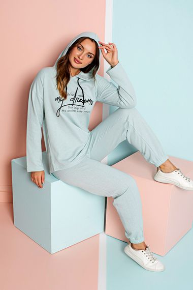 My Seasonal Women's Hooded Tracksuit Set - Sporty Women's Clothing - photo 2