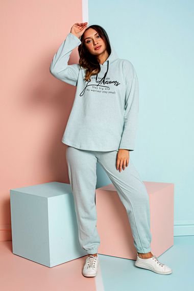 My Seasonal Women's Hooded Tracksuit Set - Sporty Women's Clothing - photo 3