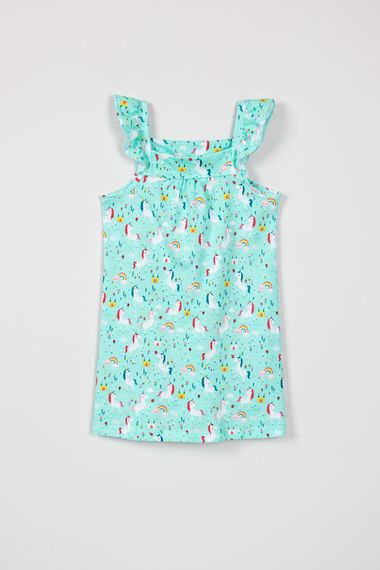 Patterned girl dress - photo 4