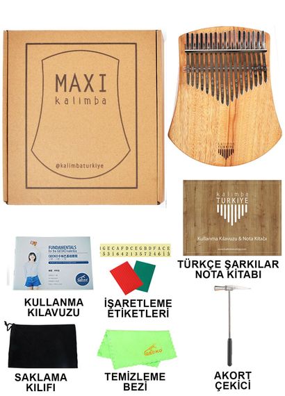 Maxi Kalimba MAXI17 Kafur Ağacı - fotoğraf 5