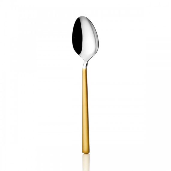 Soft Touch Matte 12 Dessert Spoons 18/10 Stainless Steel 2.5 mm