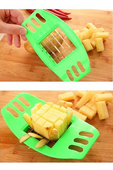 Potato Slicer Square Design Shaped Fruit Slicer