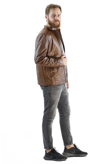 Derimosa Slanzer Men's Genuine Leather Jacket - photo 5