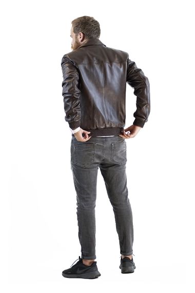 Derimosa Ranny Men's Genuine Leather Coat - photo 5