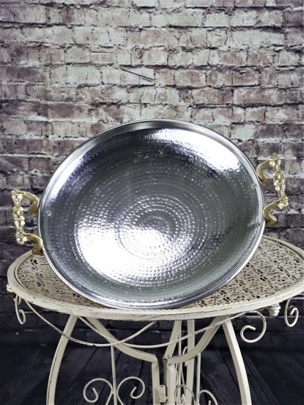 Morya Copper Sheet Roasting Pan With Tin Inside 30 -32 cm - photo 1