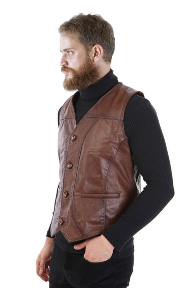 Hawk Leather Vest - photo 2