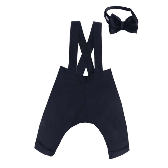 Boys Harem Pants Set with Bow Tie