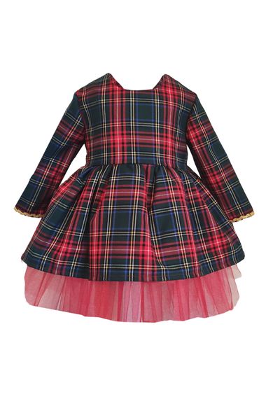 Girl Long Sleeve Tutu Dress Crown Suit 1-8 Years