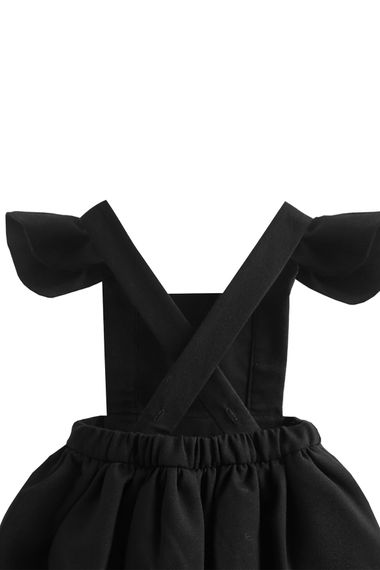 Girl Child's Sleeves Frilly Tutu Dress Crown Suit 1-8 Years