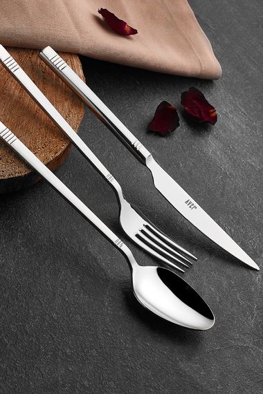 Duru 7 Pieces Single Cutlery Set 18/10 Stainless Steel - photo 2