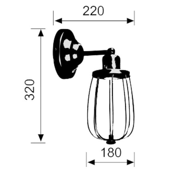 Indoor Wall Sconce (VR500)