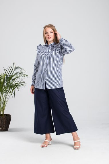 Plus Size Half Spanish Trousers