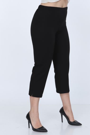 Black Fabric Capri Large Size G010 - photo 4