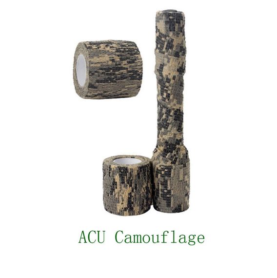 Camouflage Tape 5 cm x 4.5 Mt Waterproof Elastic Bandage-No:4 - photo 2