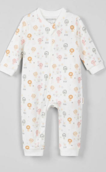 Baby Boy 100% Cotton Organic Patterned Rompers - photo 2