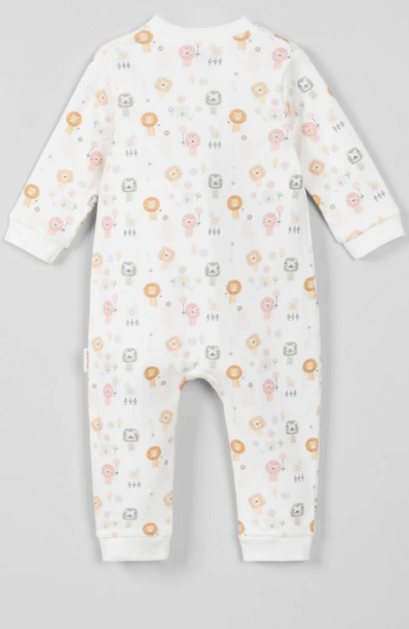 Baby Boy 100% Cotton Organic Patterned Rompers - photo 3