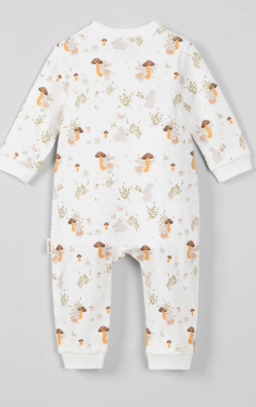 Baby Boy 100% Cotton Organic Patterned Rompers - photo 3