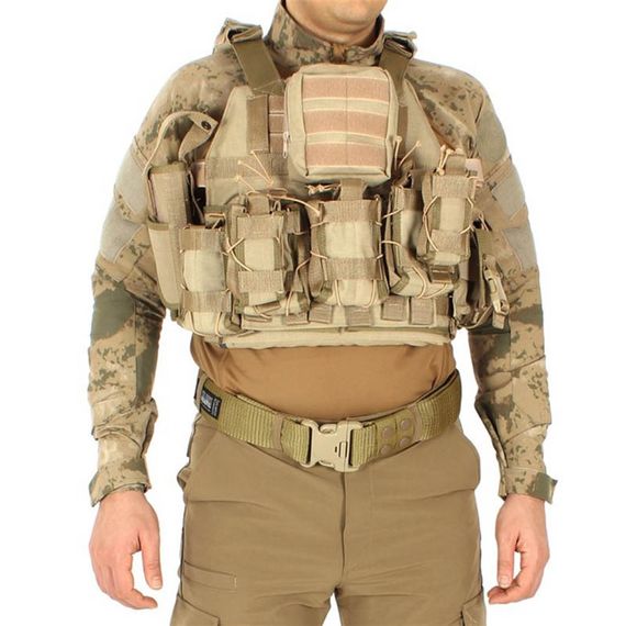 Desert Yellow Tactical Assault Vest