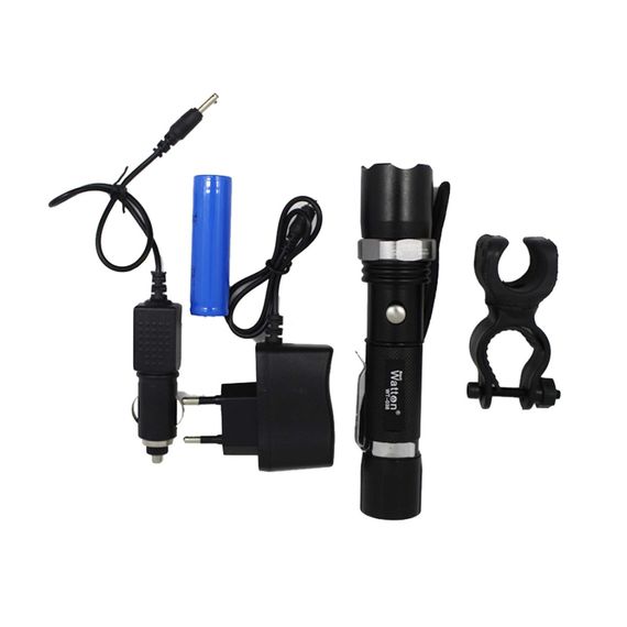 Watton Mounted Mounted Zoom Rechargeable Flashlight WT-038 - photo 4