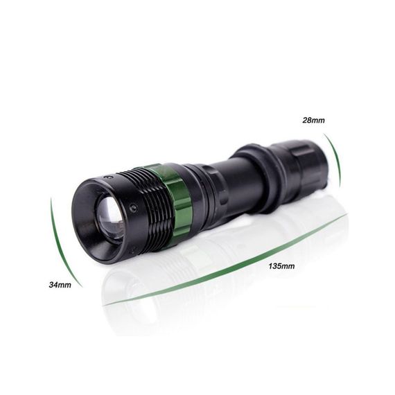 Auto Rechargeable Flashlight with Watton Zoom WT-012 - photo 2