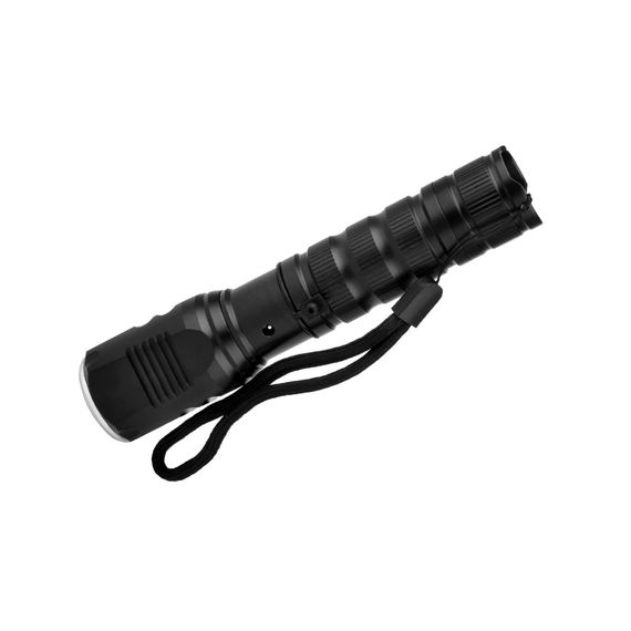 Rechargeable Flashlight with Watton Zoom Net 150 Meter Reflection WT-087 - photo 2