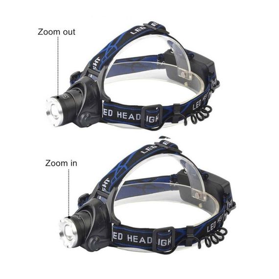 Watton 800 Lumen TX6 Zoom Rechargeable Head Lamp WT-120 - photo 3