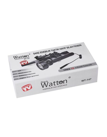 Watton Professional Powerful Tactical Rifle Flashlight Wt-147 - photo 4