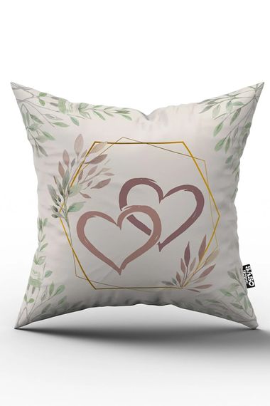 Letter Cushion Cover - Heart - Love Combine - Letter Decorative Pillow Cover - Pillow Case - photo 2