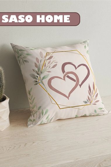 Letter Cushion Cover - Heart - Love Combine - Letter Decorative Pillow Cover - Pillow Case - photo 3