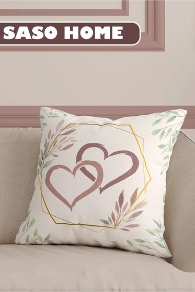 Letter Cushion Cover - Heart - Love Combine - Letter Decorative Pillow Cover - Pillow Case - photo 4