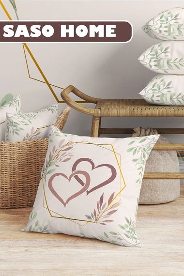 Letter Cushion Cover - Heart - Love Combine - Letter Decorative Pillow Cover - Pillow Case - photo 5