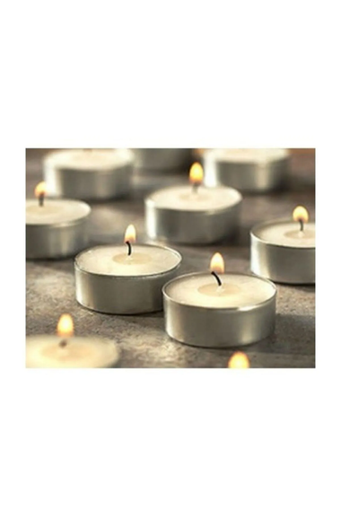 Lavin 50 Liter Tealight Candle White Tea Light 50 Pcs