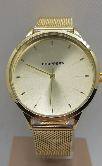 Жіночий наручний годинник Choppers Castor Gold