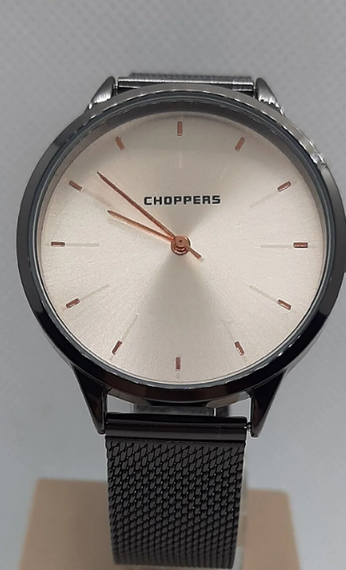 Чорний жіночий наручний годинник Choppers Castor