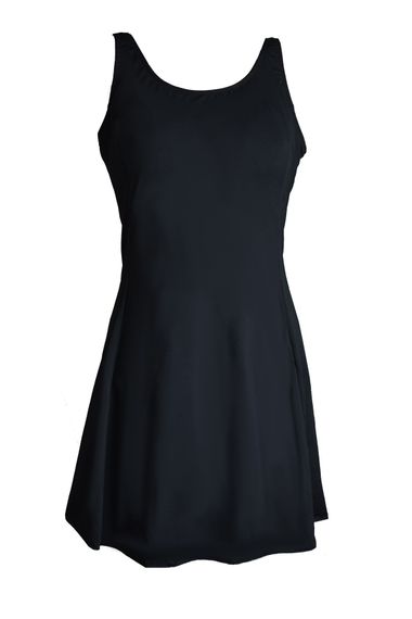 Beria Women's Cup Black Skirt Dress Swimsuit - photo 2