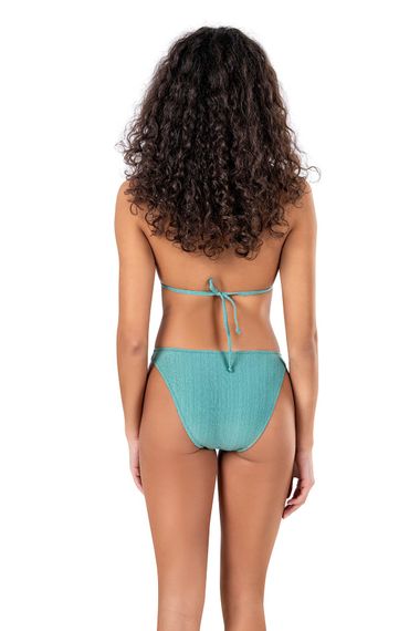 Endeep Women's Accessory Detailed Triangle Green Bikini Set - photo 2