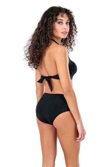 Endeep Women's Sea Shell Accessory Black Bikini Set - صورة 3
