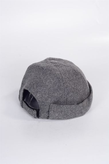 Unisex 100% Wool Patterned Wool Beret Winter Docker Hat - photo 3