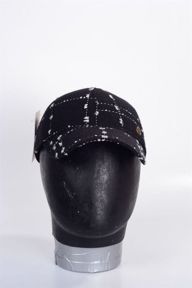 قبعة جلدية للرجال بلغت ذروتها قبعة من نسيج الكشمير والصوف - صورة 3