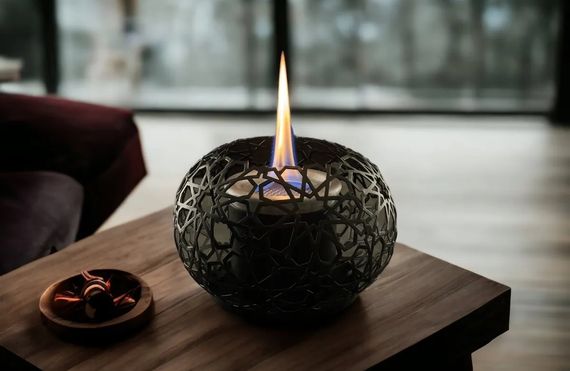 Portable Luxury Bioethanol Fireplace, Portable Fireplace, Fire Pit, Custom Design Bioethanol Fireplace - photo 2