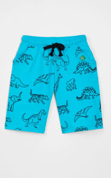 Animals Printed Boys' Shorts - photo 1