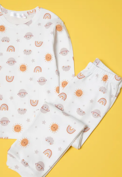 Baby & Kids Long Sleeve Printed Pajama Set - photo 5