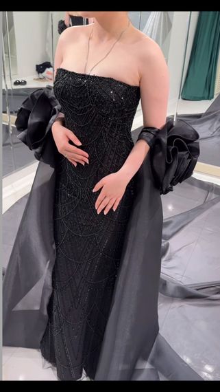 Siyah Tasarım Abiye