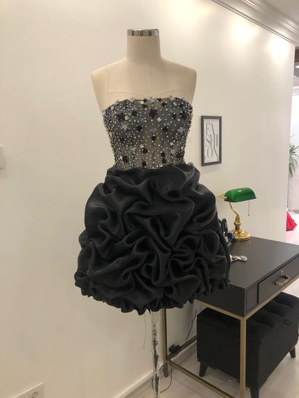 Tasarım Mini Elbise