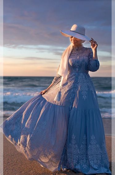 BLUE DREAM DRESS - fotoğraf 1