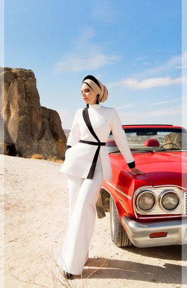 LIBASSE WHITE SUIT - fotoğraf 2